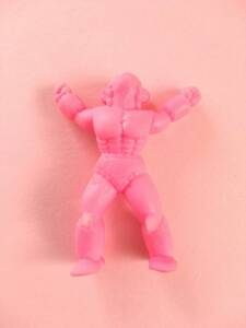 キン消し　パチ物　バッファローマン　ピンク　技消し　　 キン肉マン　キンケシ　フィギュア　バッタ物　kinnikuman figure　buffaloman