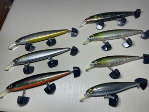 DEPS デプス　バリソンミノー　7個セット(未使用品もあり) BALISONG MINNOW 130F3個　130SP2個　100SP2個