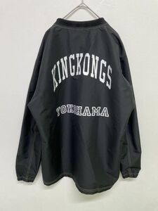 神奈川　横浜高校　バスケットボール部　YOKOHAMA KING KONGS　メンズ　XLサイズ　ミズノ　ブラック　非売品