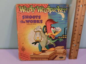 ウッディー ウッドペッカー◆ビンテージ ビンテージ ハードカバー絵本 アメコミ洋書 レトロ◆Woody Woodpecker カートゥーン Vintage