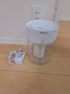 FIREEGG 超音波加湿器　3L 卓上 小型 軽量 ホワイト　美品