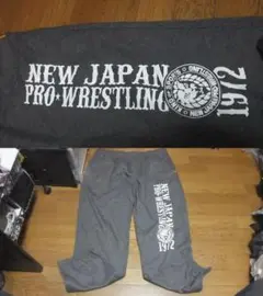 未使用 新日本プロレス ライオン スウェット パンツ ズボン 5L 4XL