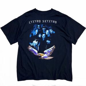 XXL【1999年(90s) LYNYRD SKYNYRD バンド Tシャツ】ビンテージ USA製 レイナード スキナード 音楽 ビッグサイズ 古着 レア 着用 バンT