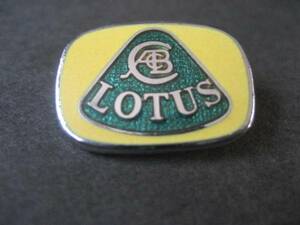 ロータス英国製バッジ★英国車ジムクラーク・エラン・エキシージ・ＬＯＴＵＳ・コーリンチャップマン・サーキットの狼・風吹裕也ヨーロッパ