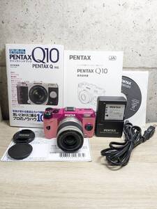 ★希少★PENTAX Q10 02 STANDARD ZOOM LENS PINK レリーズ回数5593回