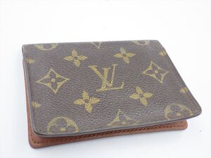 374103【1円スタート】Louis Vuitton ルイヴィトン M60533 モノグラム ポルト 2カルト ヴェルティカル CA0013 カードケース