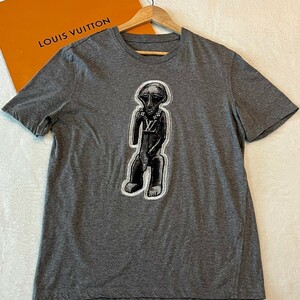 極美品/Lサイズ●LOUIS VUITTON チャップマン イタリア製 トップス ルイヴィトン 半袖Tシャツ RM171 JNF HBY96W メンズ カットソー 