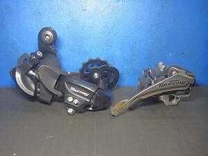 #S1881#SHIMANO Tourney FD-TY500&RD-TY500 3x6/7S