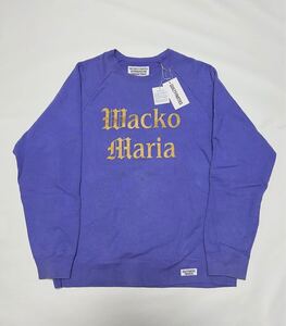 22ss WACKOMARIA WASHED HEAVY WEIGHT CREW NECK SWEAT SHIRT (TYPE-2) ワコマリア スウェット クルーネック トレーナー スウェットシャツ