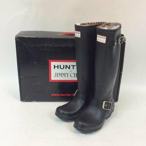 HUNTER US：5 ハンター 長靴、レインシューズ 長靴、レインシューズ Jimmy Choo/コラボ Rain Boots Rain Shoes 10004181