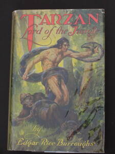 （原書初版本）エドガー・ライス・バローズ（バロウズ）／ 『密林の王者ターザン』Tarzan, Lord of the Jungle（A.C.McClurg 初版）