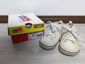 美品 CONVERSE コンバース 13cm ベビー キッズ スニーカー シューズ ALLSTAR オールスター ハイカット 