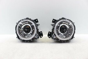 美品/破損無　ジムニー　JB64W　ヘッドライト　左右　セット　LED　レベ付　コイト　100-5938G　打刻3R　319647-319648