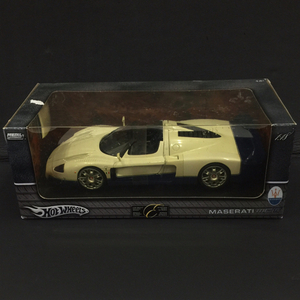 ホットウィール MASERATI MC12 マセラティ MC12 1/18スケール ミニカー ホビー 保存箱付 HotWheels QR125-254