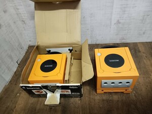 Nintendo GAMECUBE ゲームキューブ オレンジ 任天堂　DOL-001 DOL-017 ニンテンドージャンク