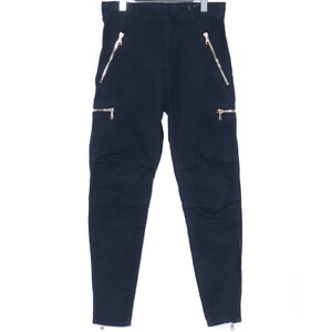 BALMAIN カーゴコンバットトラウザーパンツ サイズ44 ネイビー S7H5530T070 バルマン CARGO COMBAT TROUSERS PANTS