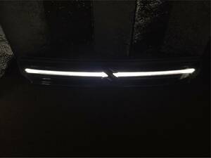 MK32S MK42S スペーシアカスタム 後期 ホワイト イルミ LED グリル 72110-81M61-OPG 点灯確認済み 即決有