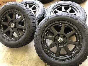 4本セット XTREME-J エクストリームJ 17x7.5J 5/114.3 +38 FBK TOYO トーヨー オープンカントリー R/T 225/60R17 BL カローラクロス