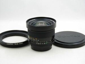 [22368V2]★完動品★CONTAX Carl Zeiss Distagon 18mm F4 MMJ T* 70/86RING付き