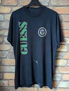 ☆90’s☆ GUESS MadeinUSA T-Shirt Old 半袖Tシャツ ゲス オールド ビンテージ 希少 レア