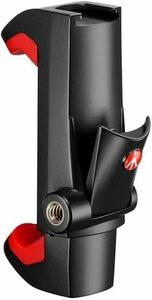 ヴァイテックイメージング Manfrotto スマートフォン用三脚アダプター PIXIクランプ 1/4ネジ 6cm-10.4cm幅