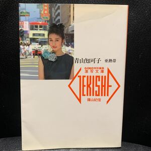 青山知可子 亜熱帯 撮影:篠山紀信 GORO特別編集激写文庫　