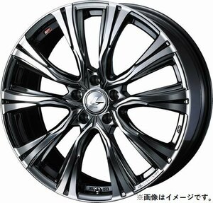 【個人宅発送可能】ウエッズ Weds 17X7.0J +47 5穴 PCD100 BMCMC ホイール 1本 LEONIS VR レオニス・ブイアール (41251)