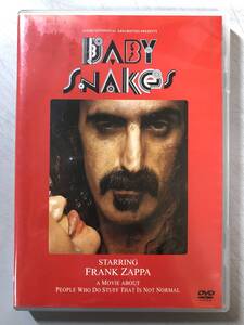 DVD　フランク・ザッパ ／ ベイビー・スネイクス　FRANK ZAPPA　VABG-1180