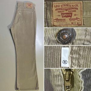 1970s Levi’s 517 コーデュロイパンツ Made in USA Size W36 L31