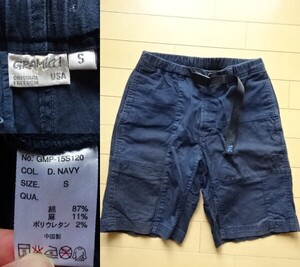 【Gramicci×ADAM ET ROPE】パッチワーク ショートパンツ D.NAVY SIZE:SMALL (グラミチ,アダムエロペ,キャンプ,アウトドア)