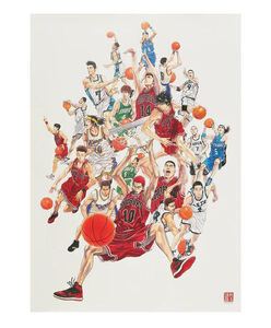 新品未開封 SLAM DUNK スラムダンク A全ポスター ジャンプショップ 桜木花道 流川楓 宮城リョータ 三井寿 赤木剛憲 湘北 山王