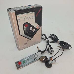 昭和レトロ 当時もの 希少 AIWA HS-J8 アイワ Cassette Boy カセットボーイ テープ/AM/FM/TV ジャンク 匿名配送