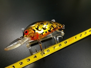 廃番色 ボーマー モデルA B06A 3/8oz #JIM5/ゴールドタイガー USED オフト村田基カラー DISCONTINUED OFT COLOR BOMBER MODEL A CRANKBAIT