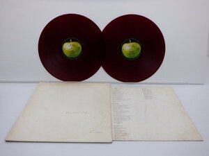 【赤盤】The Beatles(ビートルズ)「The Beatles(ホワイト・アルバム)」LP（12インチ）/Apple Records(AP-8570～71)/ロック
