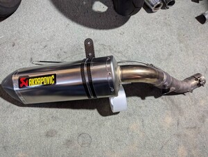 VFR1200F SC63 10〜16 アクラポビッチ AKRAPOVIC チタンカーボン スリップオンサイレンサー マフラー