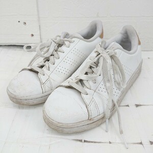 ◇ adidas ADVANCOURT W GW4845 スニーカー シューズ サイズ24.0cm ホワイト レディース E