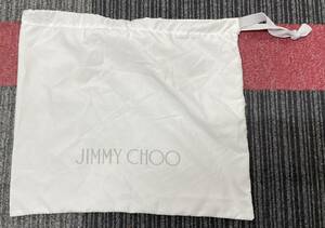 １．ジミーチュー　JIMMYCHOO 保存袋 小さいかばん用 ３０ｃｍ×３５ｃｍ 保護袋 保管袋 状態：BC 巾着型