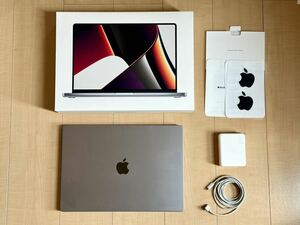 MacBook Pro (16インチ, 2021) スペースグレイM1MAX 2TB 64GB A2485 USキーボード