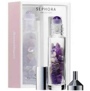 【アメジスト】クリスタルセラムローラー☆セフォラ　SEPHORA　パワーストーン　プレゼント　誕生日　海外コスメ