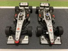 ミニチャンプス‼️マクラーレンメルセデスMP4/13&MP4/14 2台セット販売