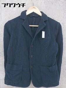 ◇ 45rpm フォーティーファイブアールピーエム 3B シングル 長袖 テーラード ジャケット サイズ2 ネイビー メンズ