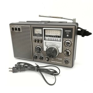 222 National ナショナル Panasonic パナソニック COUGAR クーガー RF-2200 8バンド BCLラジオ 昭和レトロ コード付き 通電確認済 現状品