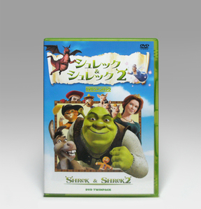 ● DVD シュレック (2001) & シュレック 2 (2004) ツインパック セル版 DWBF-10003 SHREK/ Shrek 2 NTSC-Region2 Dreamworks