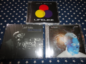 JEFF MILLS『LIFELIKE』+『BLUE POTENTIAL』+『OCCURRENCE』3枚