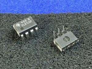 TL071IP【即決即送】TI J-FET入力 ローノイズ オペアンプ [117ToK/294226M] Texas Operational Amplifier ２個 