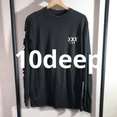 10deep ロンT ブラック　メンズS 番7773