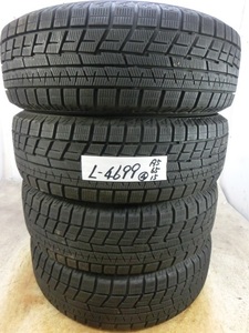 L-4699 溝あり 中古スタッドレス ヨコハマ アイスガード iG60 195/65R15 91Q (4本)