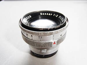 Carl Zeiss Jena Sonnar 1:2 f=5cm T