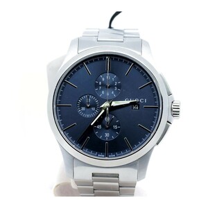 グッチ G-タイムレス クロノグラフ メンズ YA126273 腕時計 質屋出品