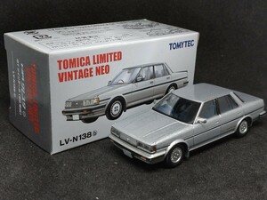 【トミカ リミテッド ヴィンテージ ネオ LV-N 138b】 トヨタ クレスタ GT ツインターボ 1985年式 銀（シルバー）